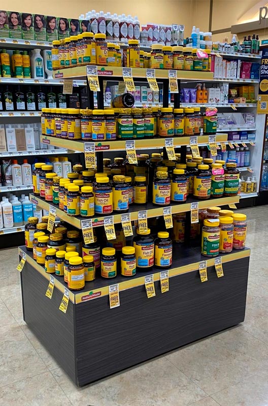 Vitamin Table-4 Tiers