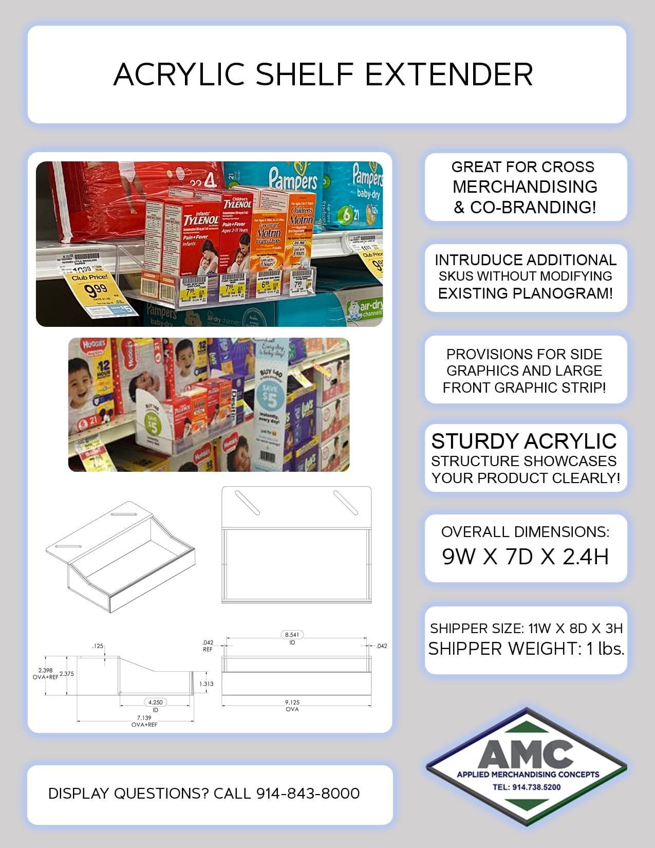 Acrylic 48″ Lock Box