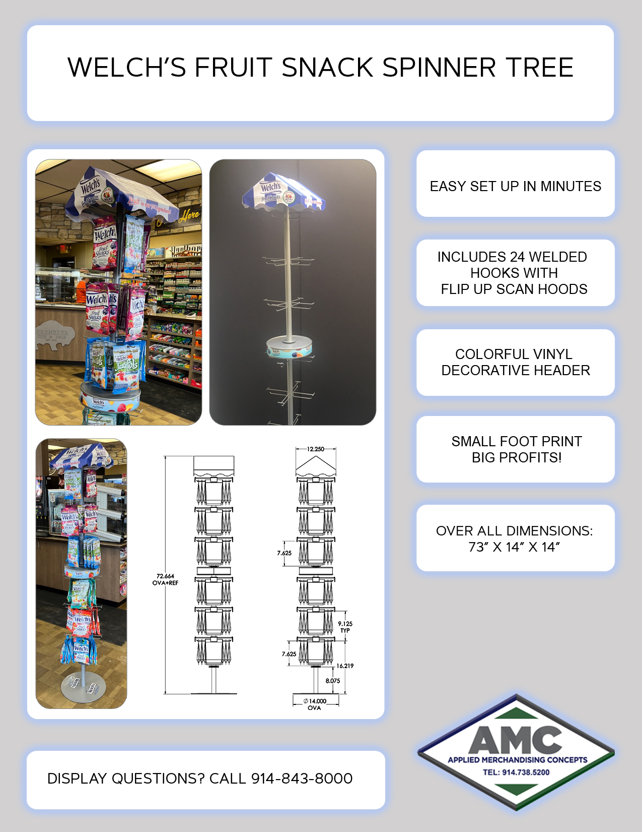 Welch's Fruit Snack Spinner Tree – AMC