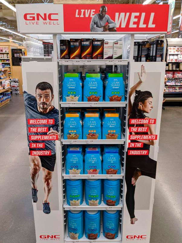 Endcap/Floor Display-4 FT