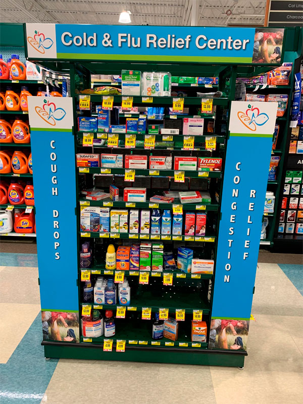 Endcap/Floor Display-4 FT