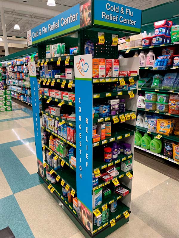 Endcap/Floor Display-4 FT