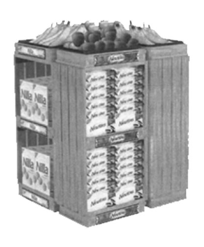 Wood Crate Display